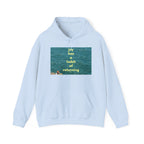 Ocean Photo Hoodie — “Joy has a habit of returning” Relaxed Beach Vibe Sweatshirt