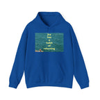 Ocean Photo Hoodie — “Joy has a habit of returning” Relaxed Beach Vibe Sweatshirt